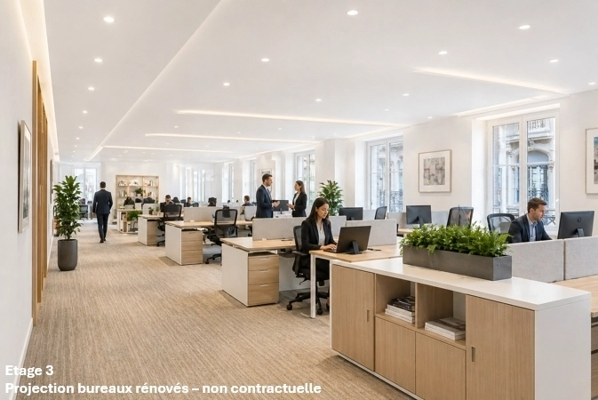 location bureaux Paris-8 de 727 m²- Photo3