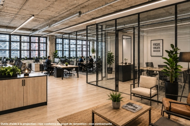 location bureaux Paris-4 de 460 m²- Photo3